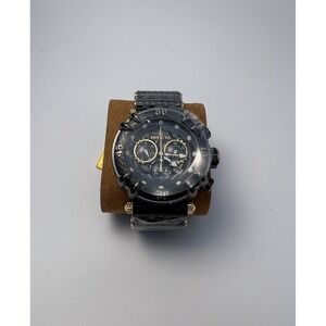 #W001 Invicta Subaqua 34704 Men's Swiss Quartz Chronograph 52mm Black Gold Watch